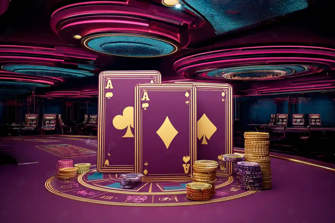 A vibrant slot machine interface